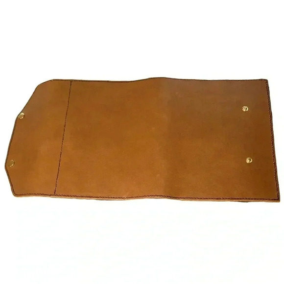 Handmade Vegetable Tan Leather Journal / Diary / Devotional Book / Notebook - Picture 6 of 14